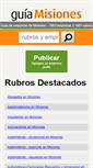 Mobile Screenshot of guiamisiones.com.ar